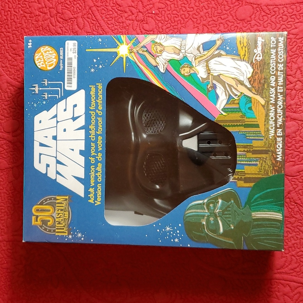 Darth Vader Star Wars Disney Halloween Costume adult